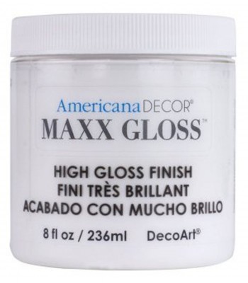 Americana Décor Maxx Gloss - White China 8oz